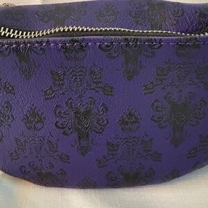 Loungefly Disney Haunted Mansion Purple Belt Bag